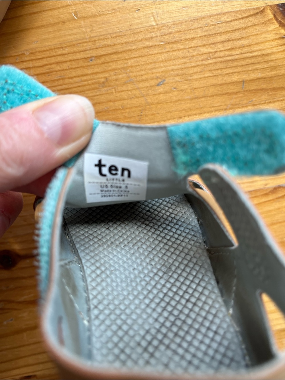 Ten Little Everyday Sandals Shoes Brown 5 - Picture 4 of 4